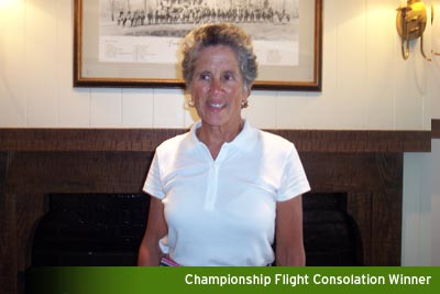 Championship Flight Consolation Winner